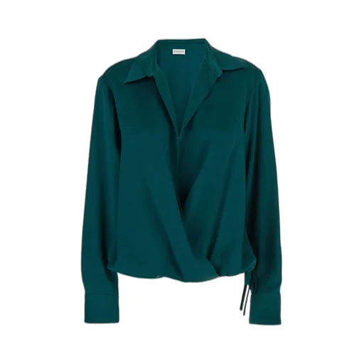 Long Sleeved V-Neck Blouse