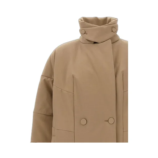Roxana High-Neck Double Breasted Coat