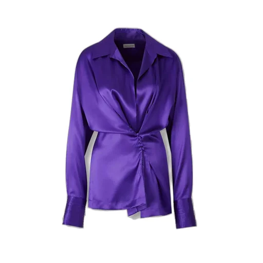 Long-Sleeved V-Neck Shirt