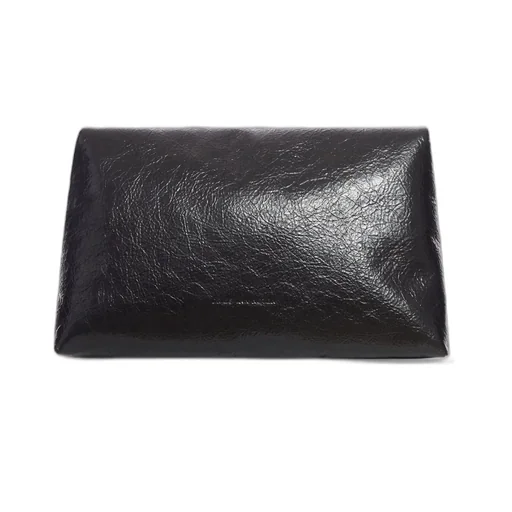 Logo Embossed Chain Linked Shoulder Bag