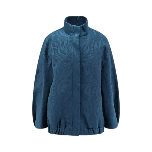 Damask Effect Jacquard Jacket