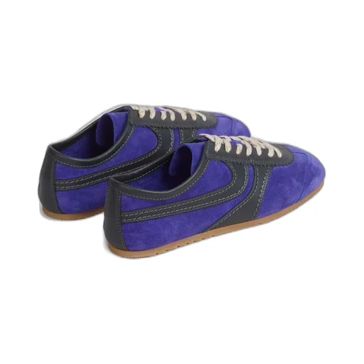 Round Toe Lace-Up Sneakers