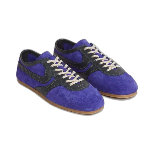 Round Toe Lace-Up Sneakers