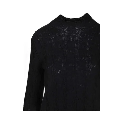 Mock Neck Knitted Jumper