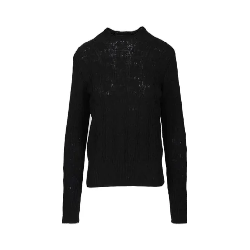 Mock Neck Knitted Jumper