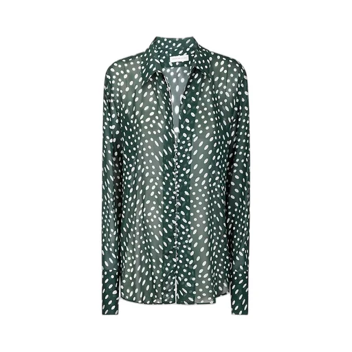 Polka Dot Printed Shirt