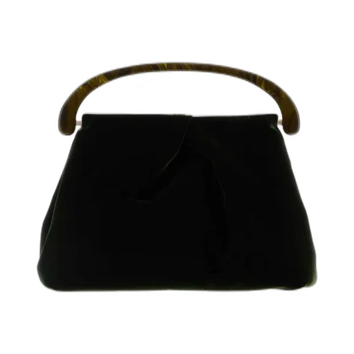 Pleated Velvet Bag