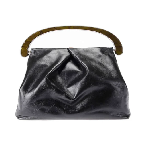 Logo Embossed Tote Bag