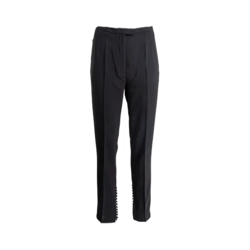 Pleated Trim Pants