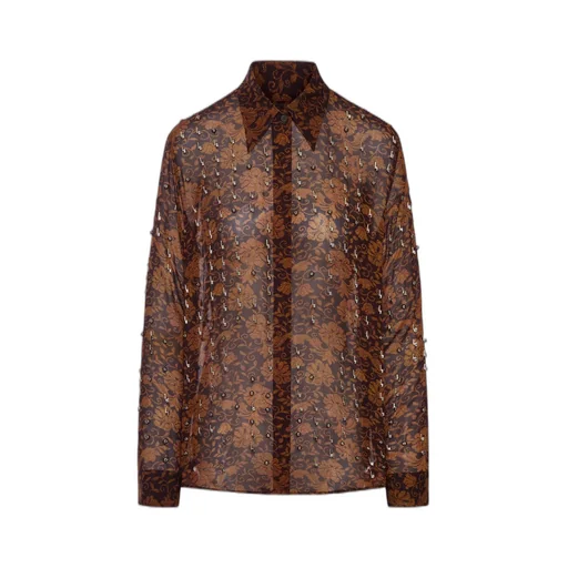 Floral-Printed Chowy Shirt