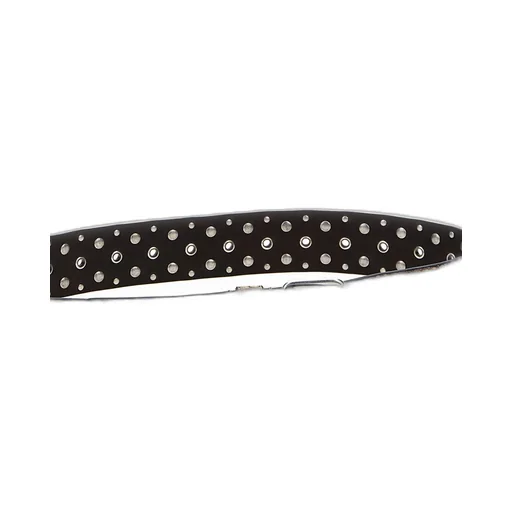 Stud Embellished Buckled Belt