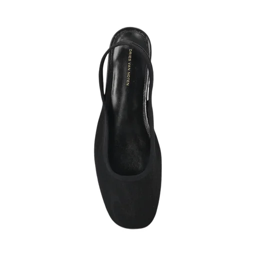 Mesh Slingback Flats