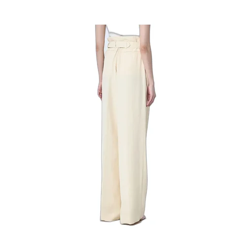 Belted Wide-Leg Trousers