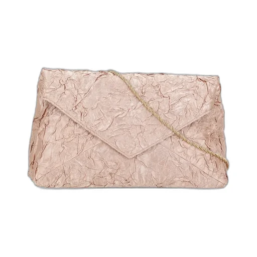 Chain Linked Ruched Shoulder Bag