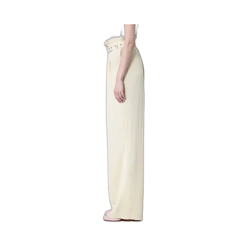 Belted Wide-Leg Trousers