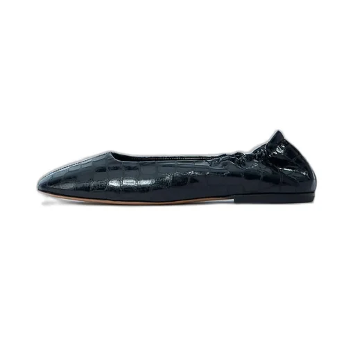 Embossed Ballerina Flats