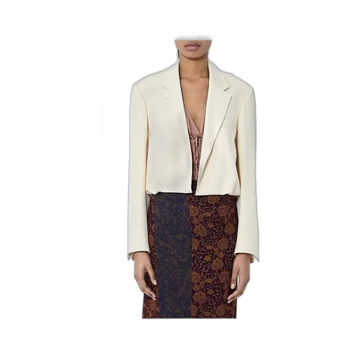 Cropped Tailored Blazer