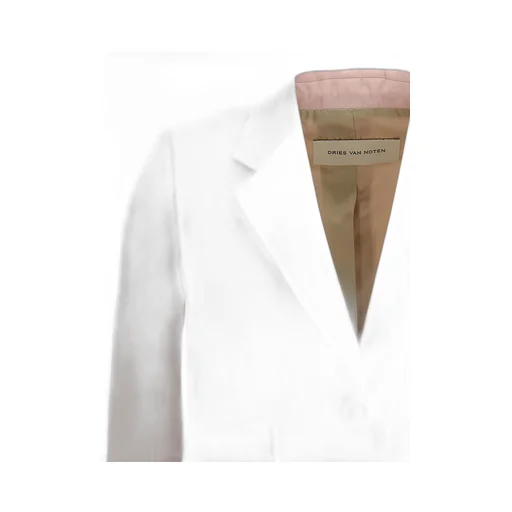 Single-Breasted Cropped Blazer