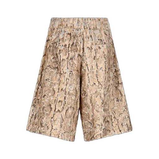 Sequined Pomy Bermuda Shorts