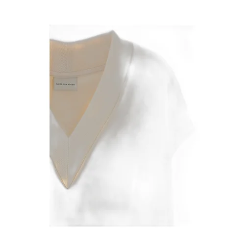 Hann V-Neck Short-Sleeved Sweatshirt