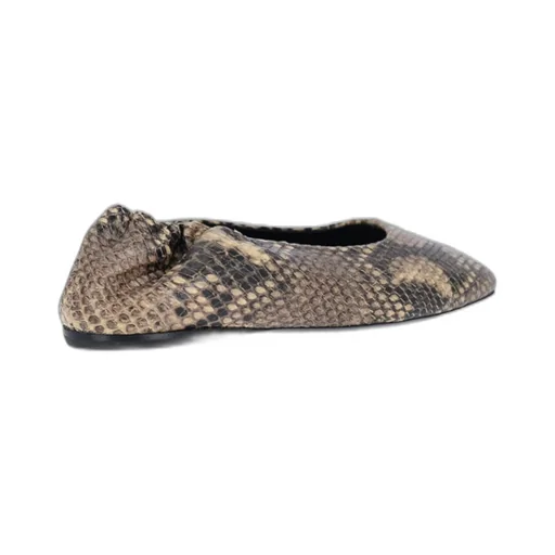 Embossed Ballerina Flats