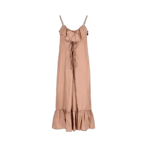 Ruffle Sleeveless Dress