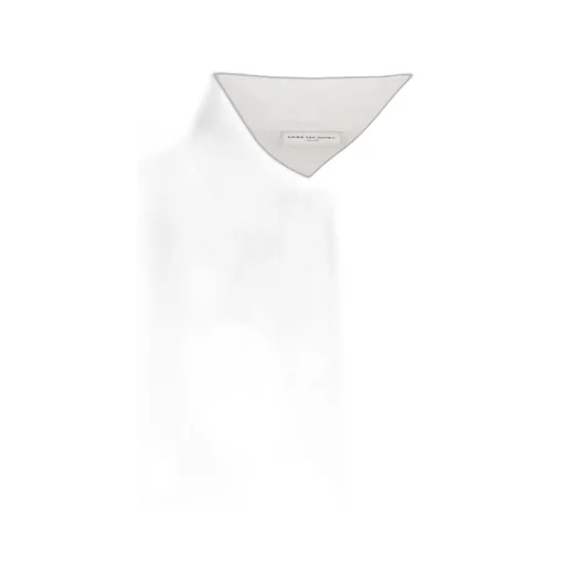 Buttoned Curved Hem Shirt