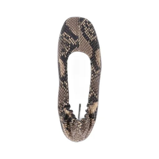 Embossed Ballerina Flats