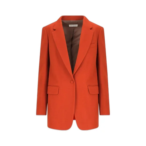 V-Neck Single Breasted Jacket