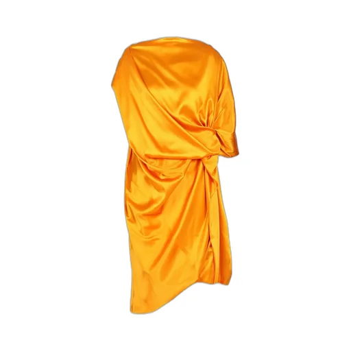 Dalant Asymmetric Satin Dress