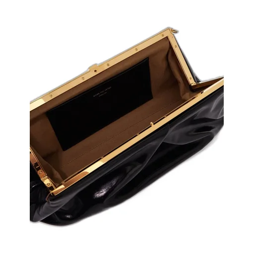 Logo Embossed Large Clutch Bag