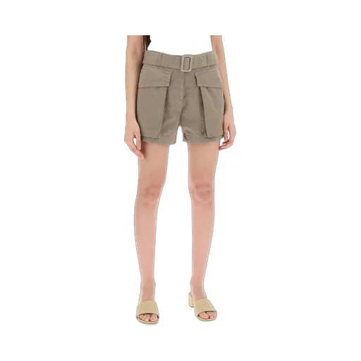 Belted Cargo Shorts