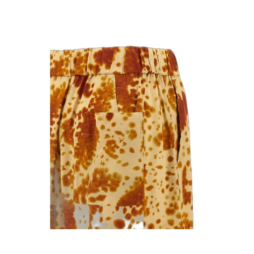 Patterned Bermuda Shorts