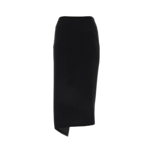 Draped Midi Skirt
