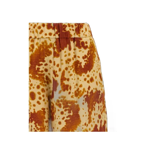 Patterned Bermuda Shorts