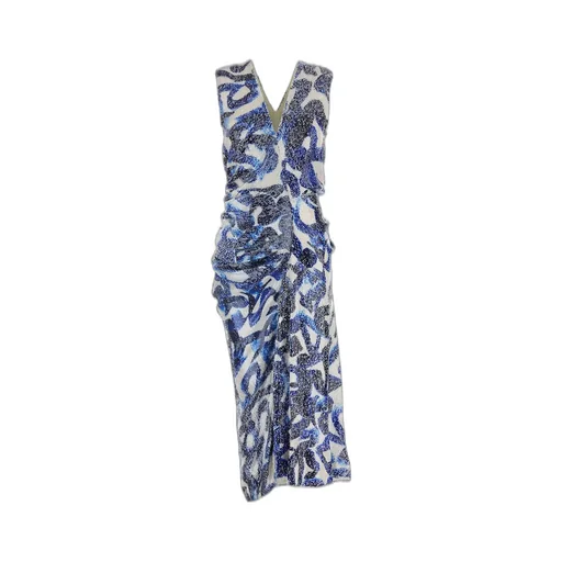 V-Neck Sleeveless Dress