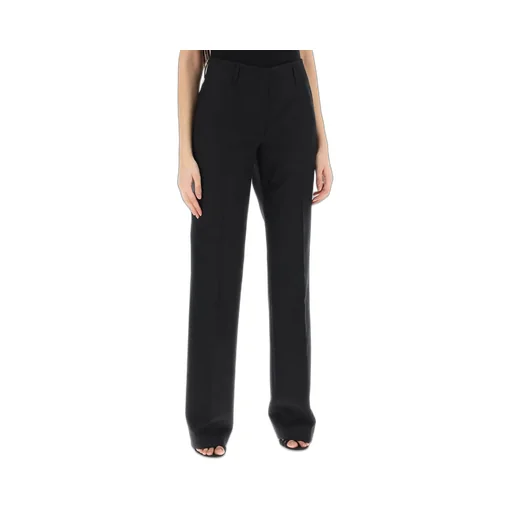High Waist Tailored Trousers