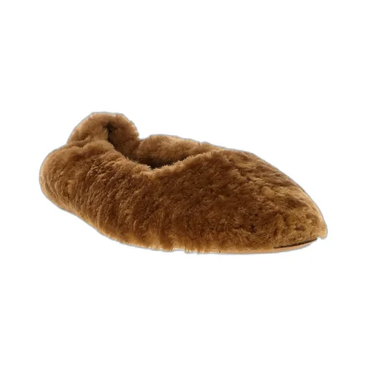 Fur Ballet Flats