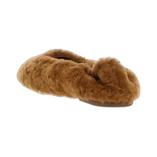 Fur Ballet Flats