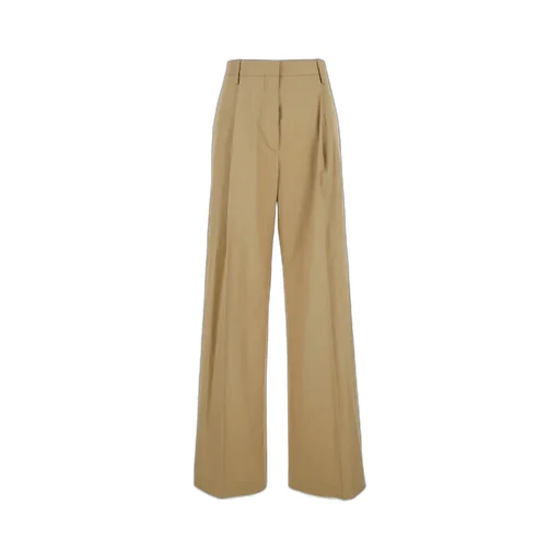 Straight-Leg Tailored Trousers