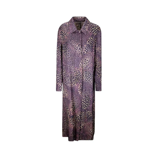 Jacquard Ankle-Length Coat