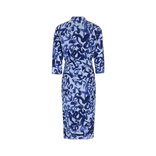 All-Over Printed Midi Dress