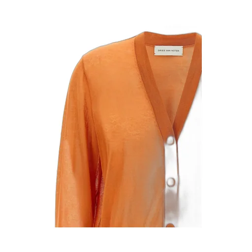 V-Neck Knitted Cardigan