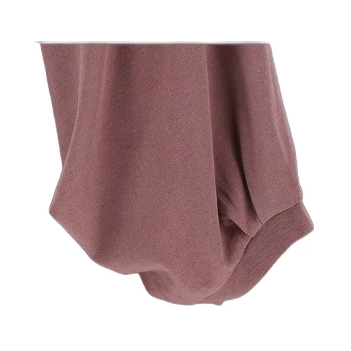 Balloon-Sleeved Crewneck T-Shirt