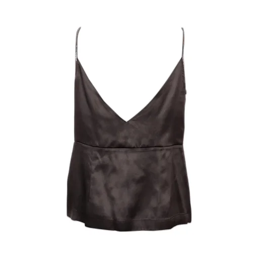 Lace-Detail Sleeveless Top