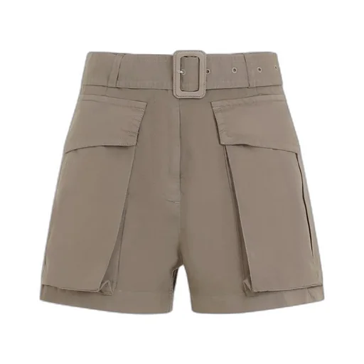 Belted Mini Shorts