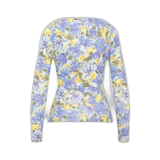Floral Print V-Neck Top