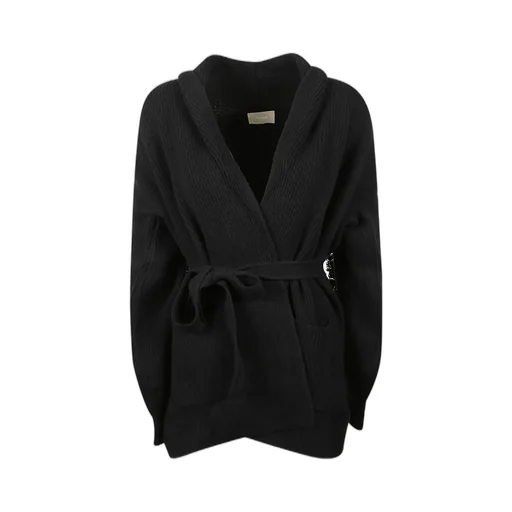 Belted Long Sleeve Cardigan