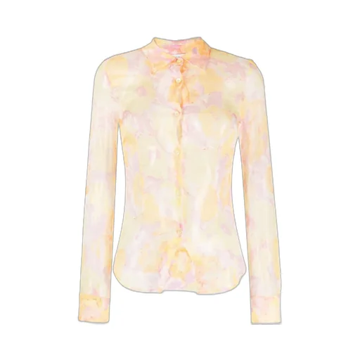 Floral Printed Button-Up Shirt