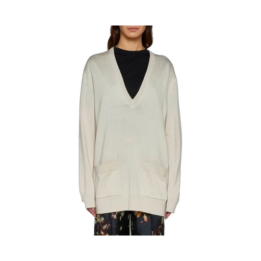 V-Neck Knitted Sweater
